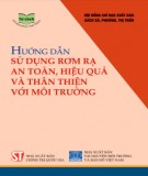 Cách sử dụng rơm rạ an toàn, hiệu quả và giảm thiểu ô nhiễm môi trường: Phần 1