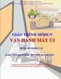 Giáo trình Vận hành máy ủi (Nghề Vận hành máy thi công mặt đường - Trình độ Trung cấp) - CĐ GTVT Trung ương I