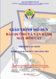 Giáo trình Bảo dưỡng và vận hành máy bơm cát (Nghề Vận hành máy thi công nền - Trình độ Cao đẳng) - CĐ GTVT Trung ương I