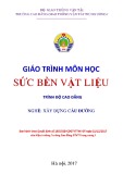 Giáo trình Sức bền vật liệu (Nghề Xây dựng cầu đường – Trình độ cao đẳng) – Trường CĐ GTVT Trung ương I