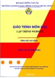 Giáo trình Lập trình Website (Nghề Tin học ứng dụng - Trình độ Cao đẳng) - CĐ GTVT Trung ương I