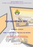 Giáo trình Vận hành máy xúc (Nghề Vận hành máy thi công mặt đường - Trình độ Cao đẳng) - CĐ GTVT Trung ương I