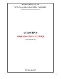 Giáo trình Nhập môn công tác xã hội (Nghề Công tác xã hội - Trình độ Cao đẳng) - CĐ GTVT Trung ương I