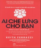 Ai che lưng cho bạn: Phần 1