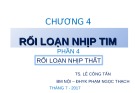 Bài giảng ECG - Chương 4: Rối loạn nhịp tim (Phần 4)