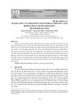 Sự hài lòng của khách du lịch với hoạt động du lịch đường sông ở tuyến sông Hàn, thành phố Đà Nẵng