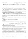 Nguyên nhân phá thai và các yếu tố liên quan của thai phụ đến Trung tâm Kiểm soát bệnh tật tỉnh Bà Rịa – Vũng Tàu