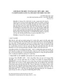 Góp phần tìm hiểu về Lê Quang Tiến (1809 – 1863) và những đóng góp của ông đối với triều Nguyễn