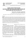 Nghiên cứu bình tuyển mẫu giống bạch hoa xà thiệt thảo (Hedyotis diffusa Willd) cho năng suất và hàm lượng hoạt chất acid ursolic cao