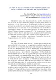 Tác động từ hành vi người dùng tin số đến hoạt động của Trung tâm Thông tin – Thư viện Học viện Ngân hàng