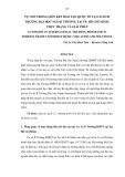 Tự chủ trong liên kết đào tạo quốc tế tại cơ sở II trường Đại học Ngoại thương tại Tp. Hồ Chí Minh: Thực trạng và giải pháp