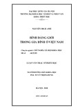 Luận văn Thạc sĩ Triết học: Bình đẳng giới trong gia đình ở Việt Nam