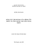 Luận văn Thạc sĩ Toán học: Hàm cực trị Siciak của hình cầu phức và ứng dụng vào xấp xỉ đa thức