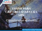 Bài giảng Kỹ thuật sơn Cardboline: Thành phần, cấu tạo cơ bản của sơn