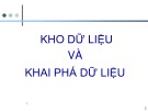 Bài giảng Kho dữ liệu và khai phá dữ liệu: Chương mở đầu - Nguyễn Ngọc Duy