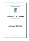 English language graduation thesis: Effective methods to improve speaking skill for English major freshmen at Hai Phong Technology & Management University