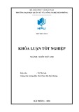 English language graduation thesis: An investigation into the cause of difficulties English skill emcountered with first and second year English major of HaiPhong Management and Technology University