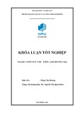 English language graduation thesis: A study on difficulties of bilingual learning and some suggestions for English major student at Hai Phong Management and Technology University