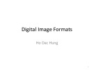 Lecture Steganography: Digital image  - Ho Dac Hung