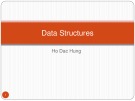 Lecture Java Programming Language: The content of data structures - Ho Dac Hung