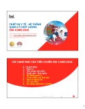 Bài giảng Thiết bị y tế - Hệ thống quản lý chất lượng ISO 13485:2016