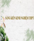 Sáng kiến kinh nghiệm THPT: Trò chơi vật lý - Bong bóng đa năng