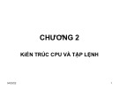 Bài giảng Vi xử lí: Chương 2 - Hồ Trung Mỹ