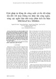 Giải pháp tự động đo công suất và tốc độ nhảy tần đối với máy thông tin nhảy tần sóng ngắn, sóng cực ngắn dựa trên máy phân tích tín hiệu N9030A/CXA N9000A