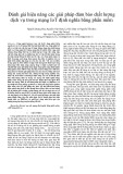 Đánh giá hiệu năng các giải pháp đảm bảo chất lượng dịch vụ trong mạng IoT định nghĩa bằng phần mềm