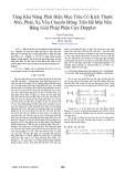 Tăng khả năng phát hiện mục tiêu có kích thước nhỏ, phản xạ yếu chuyển động trên bề mặt nền bằng giải pháp phân cực - Doppler