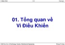 Bài giảng Vi điều khiển - Chương 1: Tổng quan về Vi điều khiển