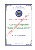 Khóa luận tốt nghiệp: Thực trạng và giải pháp nâng cao chất lượng cho vay tiêu dùng tại Ngân hàng thương mại cổ phần phát triển thành phố Hồ Chí Minh chi nhánh Huế