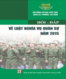 Kiến thức về Luật nghĩa vụ quân sự năm 2015: Phần 1