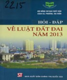 Kiến thức về Luật Đất đai năm 2013: Phần 2