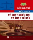 Kiến thức về Luật khiếu nại và Luật tố cáo: Phần 2