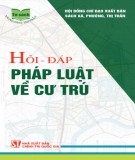 Kiến thức pháp luật về cư trú: Phần 2