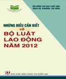 Pháp luật về Bộ luật lao động năm 2012: Phần 1