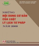 Luật lý lịch tư pháp - Những nội dung cơ bản: Phần 2