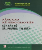 Rèn luyện kỹ năng giao tiếp của cán bộ xã, phường, thị trấn: Phần 2