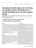 Xây dựng ma trận độ cứng và véc tơ tải trọng nút của phần tử thanh vát tiết diện chữ I có xét đến ảnh hưởng của lực cắt và độ cứng của liên kết