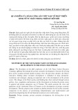 Quan điểm của Đảng Cộng sản Việt Nam về phát triển kinh tế tư nhân trong thời kỳ đổi mới