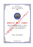 Khóa luận tốt nghiệp: Phân tích tình hình tiêu thụ sản phẩm nội thất tại Công ty trách nhiệm hữu hạn Nội thất Song Nguyễn