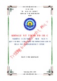 Khóa luận tốt nghiệp: Nghiên cứu các nhân tố ảnh hưởng đến quyết định lựa chọn siêu thị mini làm địa điểm mua sắm của khách hàng tại TP Huế