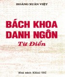 Từ điển Bách khoa danh ngôn: Phần 2