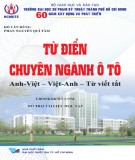 Từ điển chuyên ngành ô tô: Phần 2