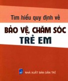 Những quy định chung về chăm sóc và bảo vệ trẻ em: Phần 2