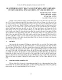 Quá trình di dân tự do của người H’Mông đến xã Rô Men, huyện Đam Rông, tỉnh Lâm Đồng từ năm 2001 đến 2017