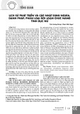 Lịch sử phát triển và cập nhật định nghĩa, danh pháp, phân loại rối loạn chức năng tình dục nữ