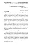 Nâng cao hiệu quả giảng dạy học phần nguyên lý kế toán cho sinh viên ngành kế toán tại trường Đại học Kinh tế Nghệ An