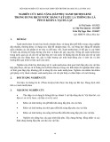 Nghiên cứu khả năng hấp phụ xanh methylene trong dung dịch nước bằng vật liệu lá thông ba lá Pinus kesiya tại Đà Lạt